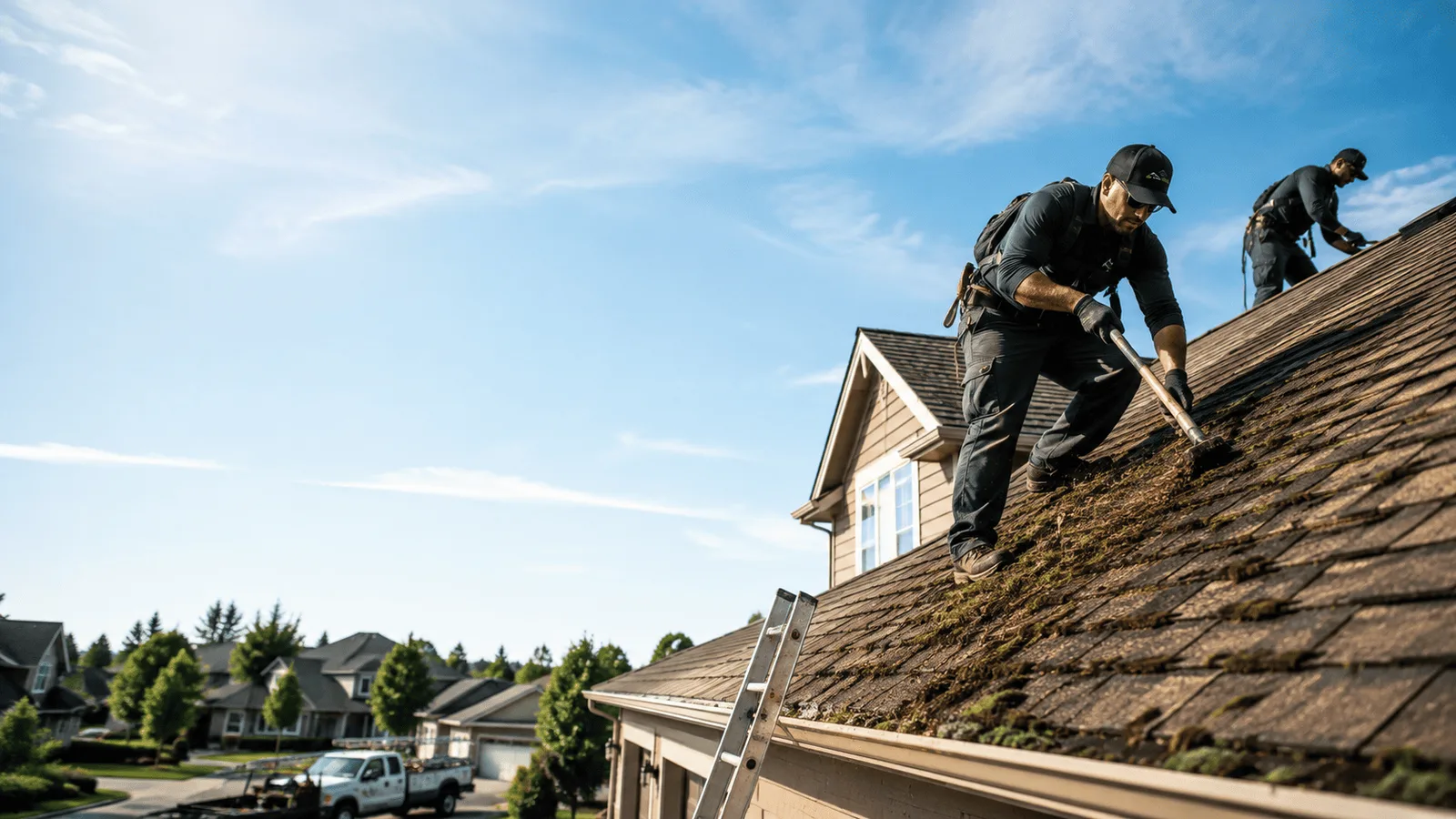 Roof Moss Removal in White River, SD near me